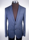 J Ferrar Blazer Mens 40r Slim Blue Sport Suit Coat Jacket Blazer 2 Button