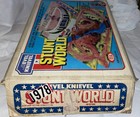 Ideal Evel Knievel Stunt World Play Set With Box Vintage 1975   Some Accessories