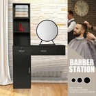 Wall Mount Beauty Salon Spa Equipment  Hair Styling Barber Station Desk Dressing