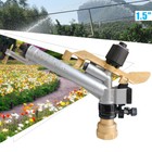 1pcs 1 5  360   Adjustable Impact Sprinkler Large Area Water Irrigation Spray Gun