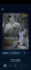  Rookie Of The Year    digital Card    aaron Judge 2017    topps Bunt Yankees   rc