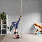 Yescom 750mm Steel Dancing Pole Extension For 45 Mm Spinning Pole Home Club Gold