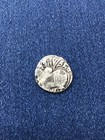 Ancient Medieval India Hindu Shahi Silver Jital Coin Spalapati Deva Bull Rider