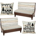Hunnmingre 6 Pcs Rv Dinette Cushion Covers Stretch Washable Rv Dinette Classic