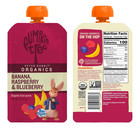 Peter Rabbit Organics Raspberry Banana Blueberry Baby Food 4 Oz Pouch