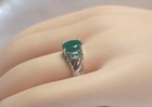 2 70 Ct Natural Emerald Art Deco Vintage Engagement Ring 925 Sterling Silver