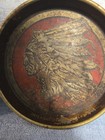 Pair Of Vintage Iroquois Indian Head Beer   Ale Metal Trays