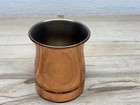 Vtg Copper 100 Home Ware Mug 350ml  With Brass Handle
