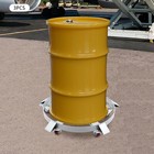 55 Gal Barrel Dolly Carts Drum Stand With Wheels Barrel Dolly Carts 1250 Lbs