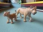 Schleich 14363 Lioness   Cub Figure Female Lion Wildlife Safari 2006 Retired