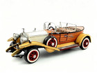 34cm Handmade Antique 1932 Phantom Ii Vintage Car Tin Metal Reproduction Model