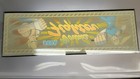 Virtua Fighter Video Arcade Game Glass Marquee  Atlanta  418   26 5x9 Inches