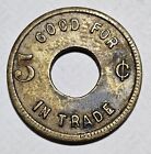 Yacolt Washington Saloon Trade Token-moon s Place-good For 5   In Trade  Unlisted