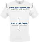 Gildan Men s Crew Neck T-shirts  6 Pack  White Tees  100  Cotton