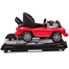 Jeep Wrangler Baby Walker 3 In 1 Activity Center Toy Car Boys Girls Sounds Red