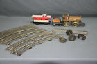Antique Marx Nyc Caboose   Nonpareil Engine   Coal Car Tin Litho Train-track