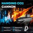 Moka 2pcs Co2 Cryo Machine Dj Co2 Cannon With Hook Truss Mounted Power Control