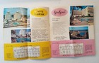 1957 National Airlines Vintage Travel Agency Brochure Miami Beach Florida  Fl