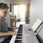 61 Key Portable Electronic Keyboard Piano W lighted Full Size Keys For Audlt