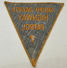 Vintage South Dakota Highway Patrol 5 5  Embroiered Patch Unused