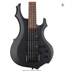Ktaxon Flamed Matt Electric Bass Guitar 4 String Guitar For Student Black