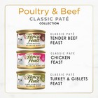 Fancy Feast Classic Pate Poultry   Beef Variety Pack Canned Cat Food 3 Oz 60 Ct