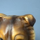 Vintage Japan Dog Figurine Collie Brown Porcelain Long Hair 7in Statue Decor