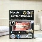Moldable Dentures Upper Lower False Teeth Set Instant Smile Toothbrush
