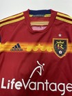 Adidas Real Salt Lake Rsl 2014 Home Jersey Rodriguez Men   s Small