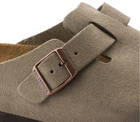 New Birkenstock Boston Soft Footbed Taupe Suede Clog Unisex Narrow Wide 36-45
