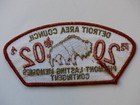 Unused 2002 Philmont Scout Ranch Detroit Area Council Mi Boy Scout Bsa Bison Csp