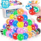 70pcs Stress Balls-squishy Stress Balls Bulk-treasure Box Toys-fidgets Prizes   