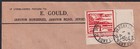 1943 Channel Islands Occupation Views E gould 1d Corner Margin Fdc  Jersey Cds