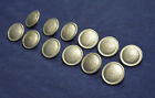 Vintage East German Army Military Ddr Nva Uniform Buttons Set Of 12 Pcs Gdr