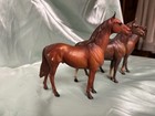 Vtg Classic Breyer - Man O  War 602  Swaps 604  Silky Sullivan 603 Body Quality