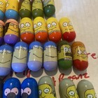 The Simpsons Mighty Beanz Lot Of 30 Inc Duplicates 15 Different