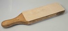 Paddle Strop 2 Sided Veg Tan Cowhide Light Natural  fine   Suede 