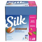 Silk Shelf-stable Almond Milk  Unsweetened  Dairy-free  32 Fl Oz  pack Of 6 