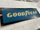 Vintage Goodyear Tires Single Sided Dealer Advertising Metal Sign 30    Original