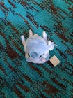 Neopets Cloud Elephante Plush 5  Inch Stuffed Animal 2003 Blue New With Tags