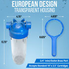 10  Clear Standard Whole House Water Filter System  10 Micron Sediment Filter