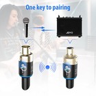 Joyo 5 8ghz Wireless Microphone System Plug On Xlr Transmitter Receiver 100ft