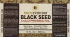 Black Seed Oil 32 Oz - 100  Pure Organic Unrefined Cold Pressed Nigella Cumin 