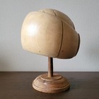Millinery Hat Block Vintage Wooden Supplies Form Antique Mold Wood