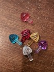 300 Ceramic Christmas Tree Swirl Twisted Gumdrop Bulbs Pegs Lights Lot Vintage 1