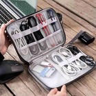 Portable Electronic Organizer Travel Cable Storage Bag Cord Case Accessories Us