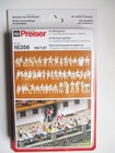 Ho Scale Preiser 47 Unpainted People In The Beer Garden Figures Kit    16356
