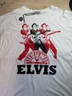 Daydreamer Elvis Presley Sun Records Repeat Tee Vintage White Graphic Tshirt Nwt