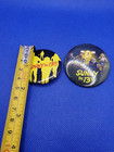 Sdcc 2018 Comic Con Exclusive Fx Network Pin button Lot Of 2 Sunny The 13th