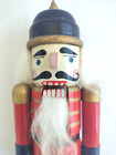 11  Christmas Nutcracker Soldier Wooden Vintage Decor Gift Red